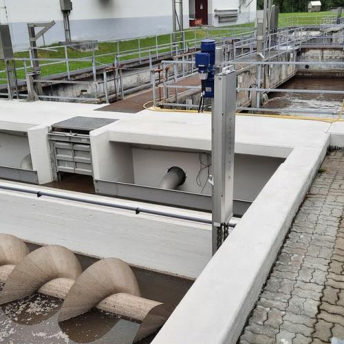 Besuch im Klärwerk Zams