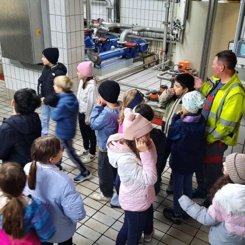 Besuch im Klärwerk Zams