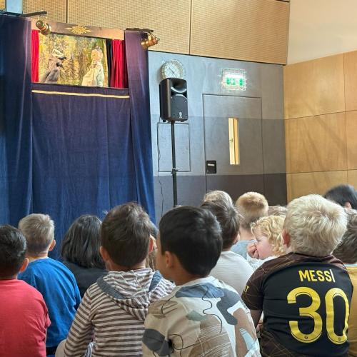 Schulstraße bemalen