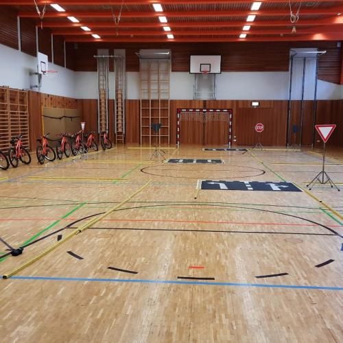 Radfahrübung - erste Einheit