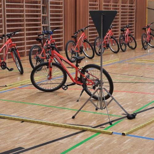 Radfahrübung - erste Einheit