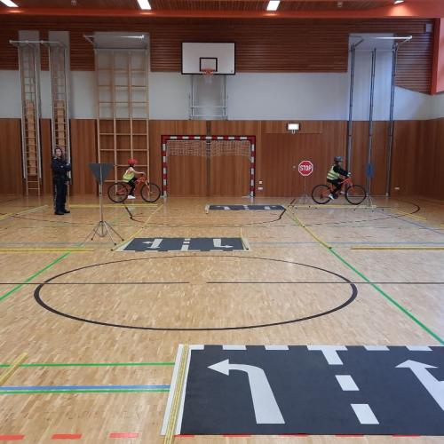 Radfahrübung - erste Einheit