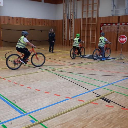 Radfahrübung - erste Einheit