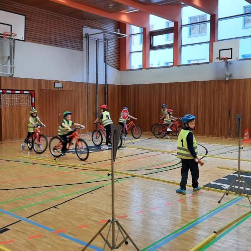 Radfahrübung - Teil zwei