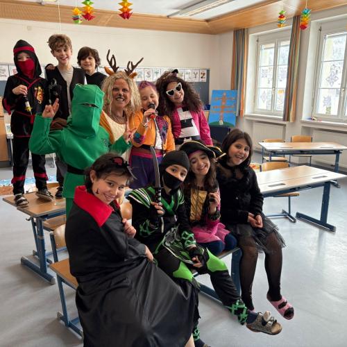 Fasching an der Schule