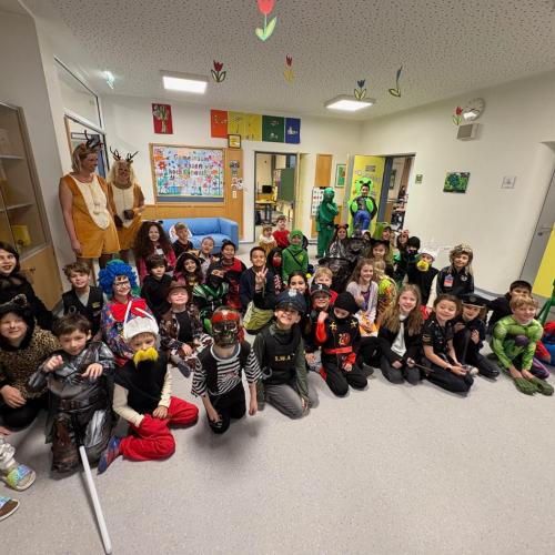 Fasching an der Schule