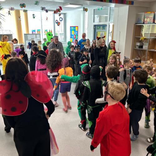 Fasching an der Schule