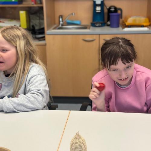 Musik mit der Partnerklasse