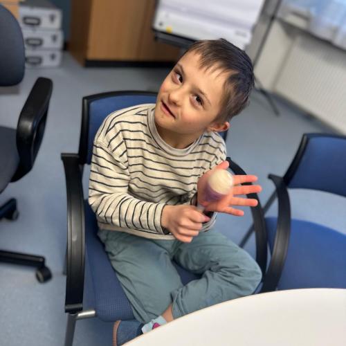 Musik mit der Partnerklasse