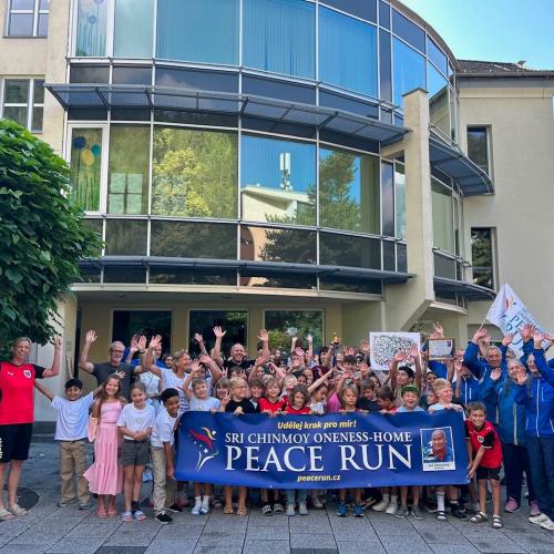 Peace Run 2026 an der VS Perjen