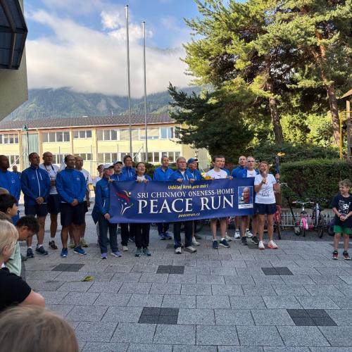 Peace Run 2026 an der VS Perjen