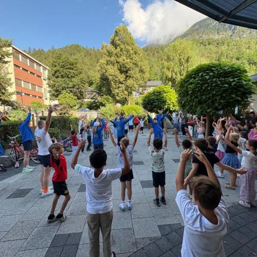 Peace Run 2026 an der VS Perjen