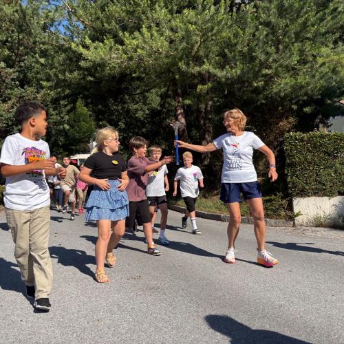 Peace Run 2026 an der VS Perjen