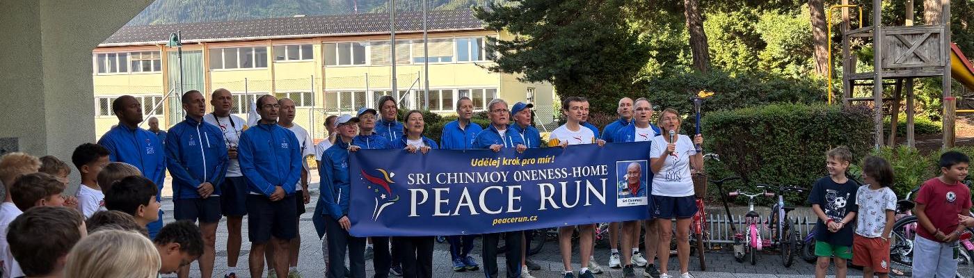Peace Run 2026 an der VS Perjen