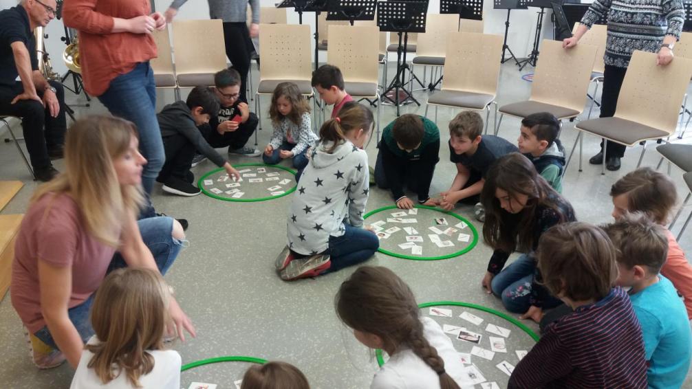 Besuch bei der Musikkapelle Perjen