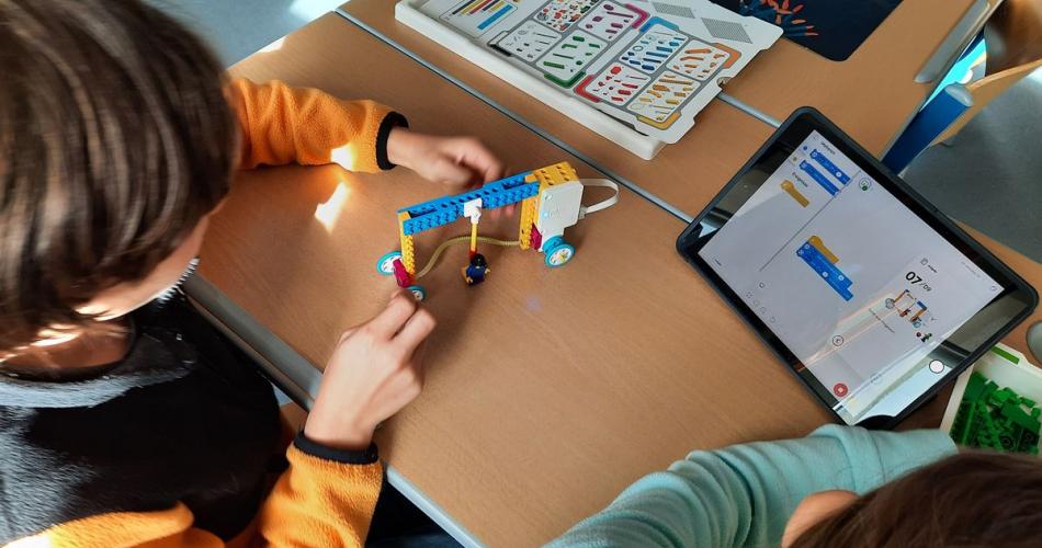 FirstLegoLeague - Besuch der MS  Landeck