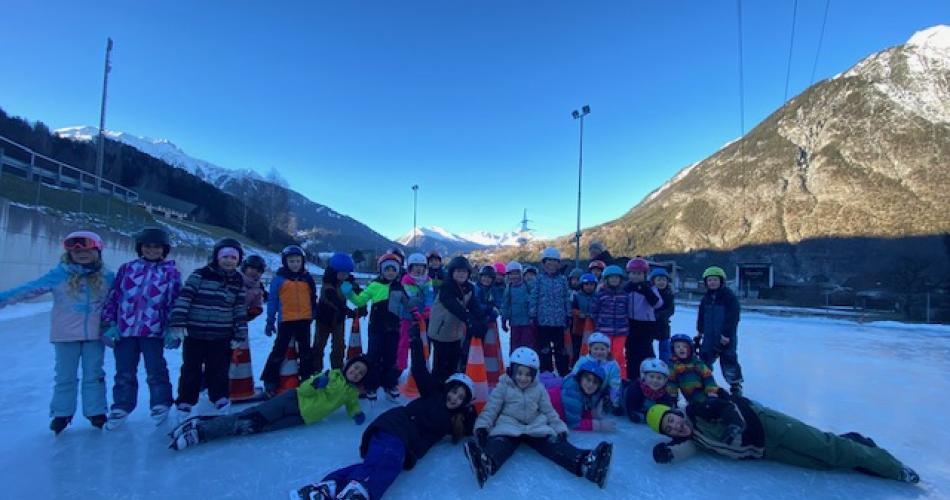 Kinder am Eislaufplatz