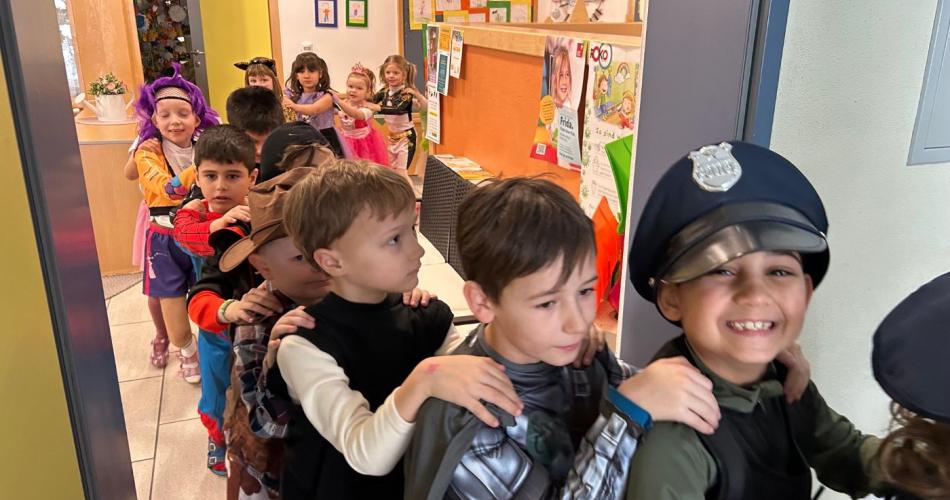 Fasching an der Schule