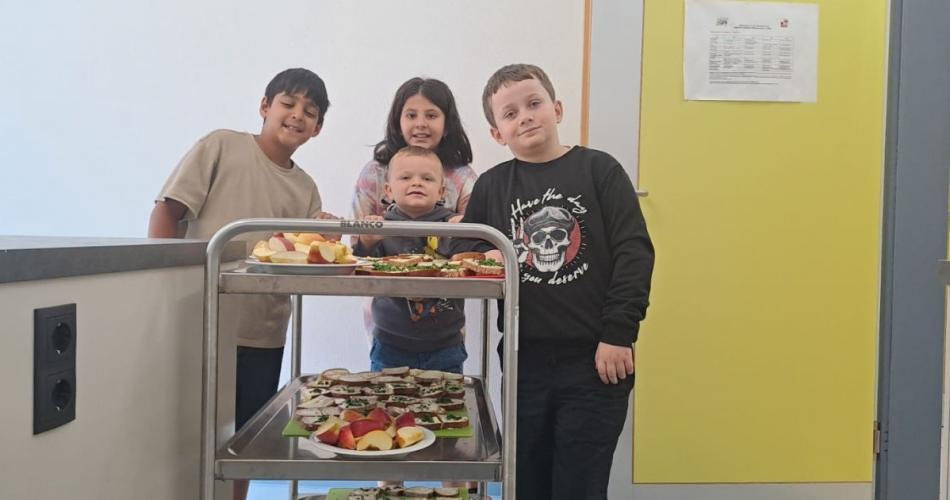 Gesunde Jause im Juni
