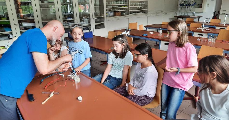 Besuch im MINT-Lab Oberland